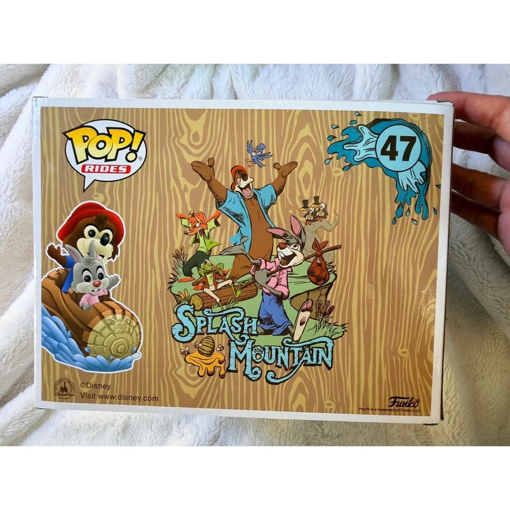 Funko Pop Rides Splash Mountain 47 Disney Parks Exclusive Brer Rabbit Brer Bear